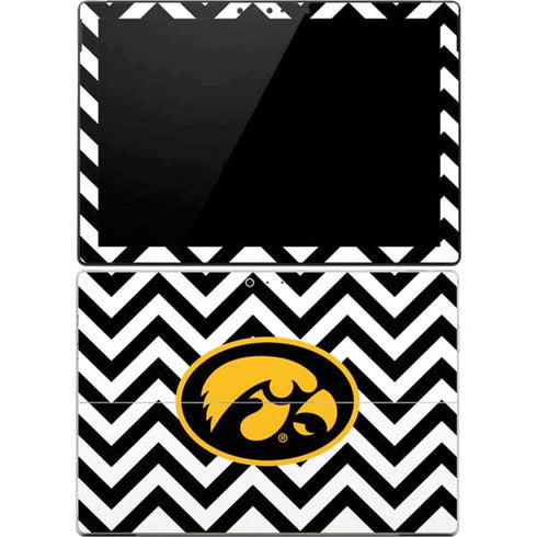 University of Iowa Hawkeyes Chevron Print Surface Pro 4 Skin