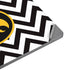 University of Iowa Hawkeyes Chevron Print Universal Laptop 12in (9.8 x 6.8in) Skin
