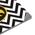 University of Iowa Hawkeyes Chevron Print Universal Laptop 16in (13 x 9.4in) Skin