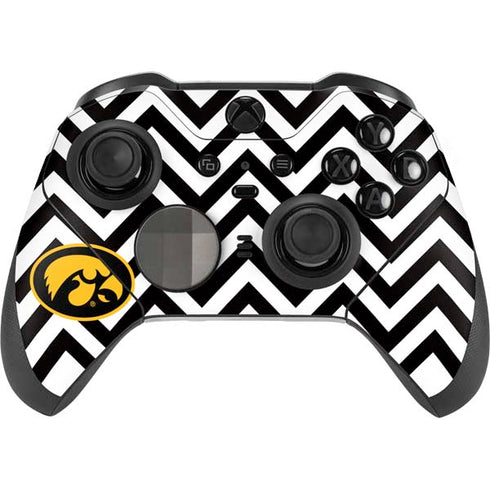 University of Iowa Hawkeyes Chevron Print Xbox Elite Wireless Controller Series 2 Skin
