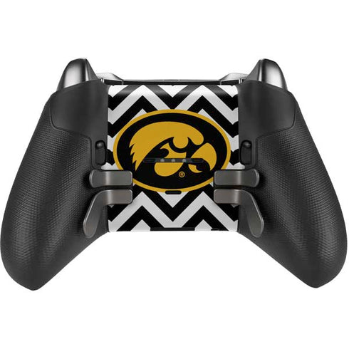 University of Iowa Hawkeyes Chevron Print Xbox Elite Wireless Controller Series 2 Skin