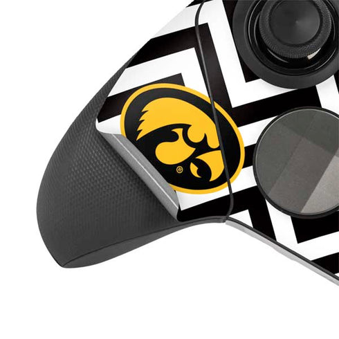 University of Iowa Hawkeyes Chevron Print Xbox Elite Wireless Controller Series 2 Skin