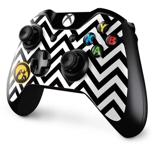 University of Iowa Hawkeyes Chevron Print Xbox One Controller Skin