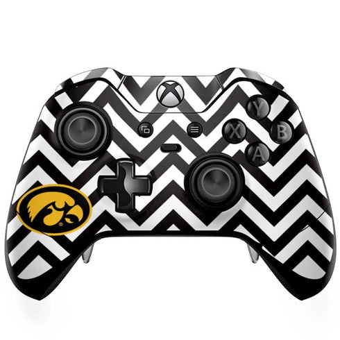 University of Iowa Hawkeyes Chevron Print Xbox One Elite Controller Skin