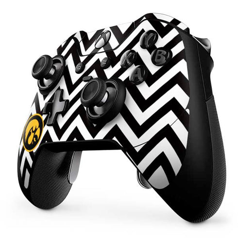 University of Iowa Hawkeyes Chevron Print Xbox One Elite Controller Skin