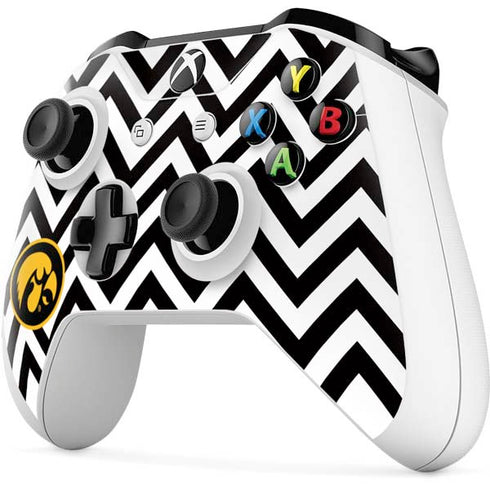 University of Iowa Hawkeyes Chevron Print Xbox One S All-Digital Edition Bundle Skin