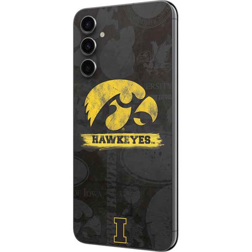 University of Iowa Hawkeyes Distressed Logo Galaxy A14 5G Skin