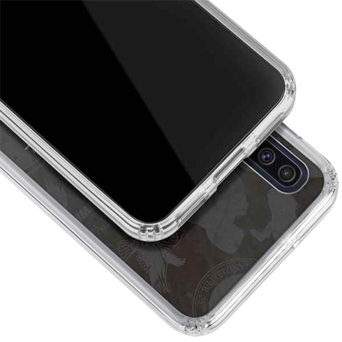 University of Iowa Hawkeyes Distressed Logo Galaxy A50 Clear Case