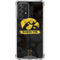 University of Iowa Hawkeyes Distressed Logo Galaxy A52 5G Clear Case