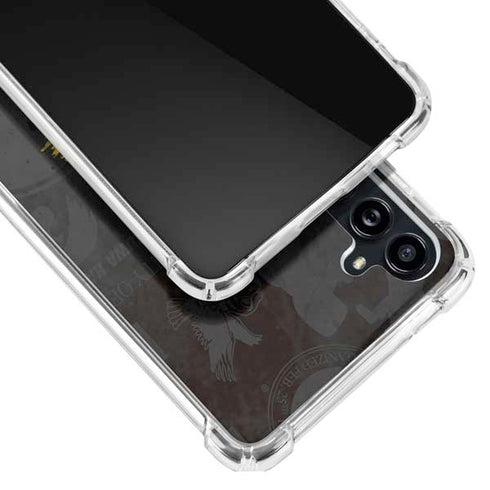 University of Iowa Hawkeyes Distressed Logo Galaxy A54 5G Clear Case
