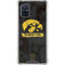 University of Iowa Hawkeyes Distressed Logo Galaxy A71 5G Clear Case
