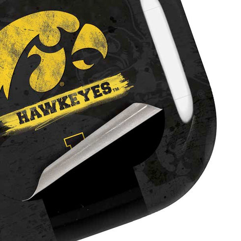 University of Iowa Hawkeyes Distressed Logo Galaxy Buds Pro Skin