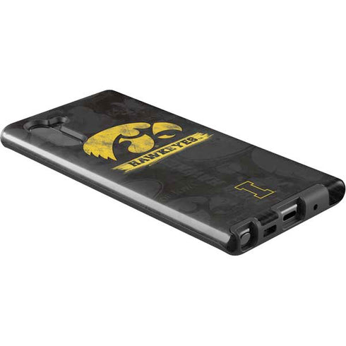 University of Iowa Hawkeyes Distressed Logo Galaxy Note 10 Pro Case