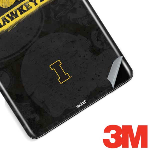 University of Iowa Hawkeyes Distressed Logo Galaxy Note 8 Skin