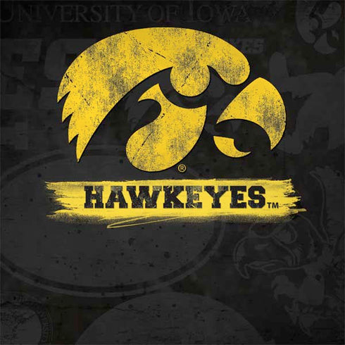 University of Iowa Hawkeyes Distressed Logo Galaxy Note 8 Skin