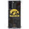 University of Iowa Hawkeyes Distressed Logo Galaxy S21 5G Clear Case
