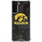 University of Iowa Hawkeyes Distressed Logo Galaxy S21 FE Clear Case