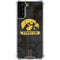 University of Iowa Hawkeyes Distressed Logo Galaxy S21 Plus 5G Clear Case
