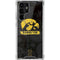 University of Iowa Hawkeyes Distressed Logo Galaxy S22 Ultra Clear Case
