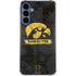 University of Iowa Hawkeyes Distressed Logo Galaxy S24 Clear Case