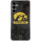 University of Iowa Hawkeyes Distressed Logo Galaxy S24 Plus Clear Case