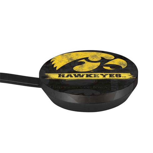 University of Iowa Hawkeyes Distressed Logo Google Stadia Controller Skin