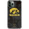 University of Iowa Hawkeyes Distressed Logo iPhone 11 Pro Max Clear Case