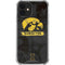 University of Iowa Hawkeyes Distressed Logo iPhone 12 Clear Case