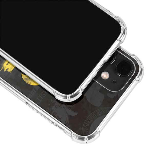 University of Iowa Hawkeyes Distressed Logo iPhone 12 Clear Case