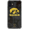 University of Iowa Hawkeyes Distressed Logo iPhone 12 Mini Clear Case