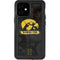University of Iowa Hawkeyes Distressed Logo iPhone 12 Mini Waterproof Case