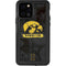 University of Iowa Hawkeyes Distressed Logo iPhone 12 Pro Waterproof Case