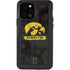 University of Iowa Hawkeyes Distressed Logo iPhone 12 Pro Waterproof Case