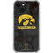 University of Iowa Hawkeyes Distressed Logo iPhone 13 Clear Case