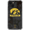 University of Iowa Hawkeyes Distressed Logo iPhone 13 Mini Clear Case