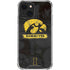 University of Iowa Hawkeyes Distressed Logo iPhone 13 Mini Clear Case