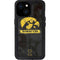 University of Iowa Hawkeyes Distressed Logo iPhone 13 Mini Waterproof Case