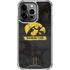 University of Iowa Hawkeyes Distressed Logo iPhone 13 Pro Clear Case