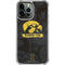University of Iowa Hawkeyes Distressed Logo iPhone 13 Pro Max Clear Case