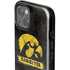 University of Iowa Hawkeyes Distressed Logo iPhone 15 Plus Impact Case