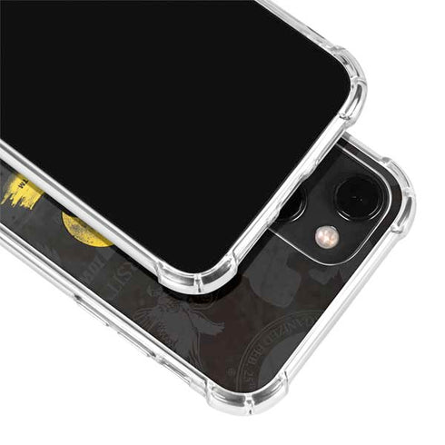 University of Iowa Hawkeyes Distressed Logo iPhone 14 Plus Clear Case