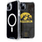 University of Iowa Hawkeyes Distressed Logo iPhone 15 Plus MagSafe Case