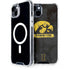 University of Iowa Hawkeyes Distressed Logo iPhone 15 Plus MagSafe Case
