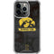 University of Iowa Hawkeyes Distressed Logo iPhone 14 Pro Clear Case