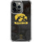 University of Iowa Hawkeyes Distressed Logo iPhone 15 Pro Clear Case