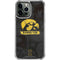 University of Iowa Hawkeyes Distressed Logo iPhone 14 Pro Max Clear Case