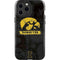 University of Iowa Hawkeyes Distressed Logo iPhone 14 Pro Max Impact Case