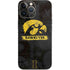 University of Iowa Hawkeyes Distressed Logo iPhone 14 Pro Max Skin