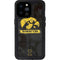 University of Iowa Hawkeyes Distressed Logo iPhone 14 Pro Max Waterproof Case