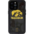 University of Iowa Hawkeyes Distressed Logo iPhone 14 Pro Max Waterproof Case